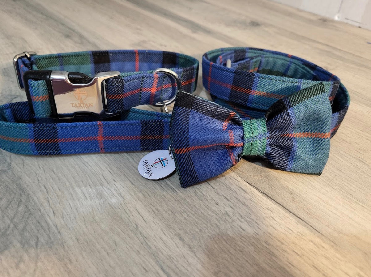 Tartan Terrors Flower of Scotland Tartan Collar
