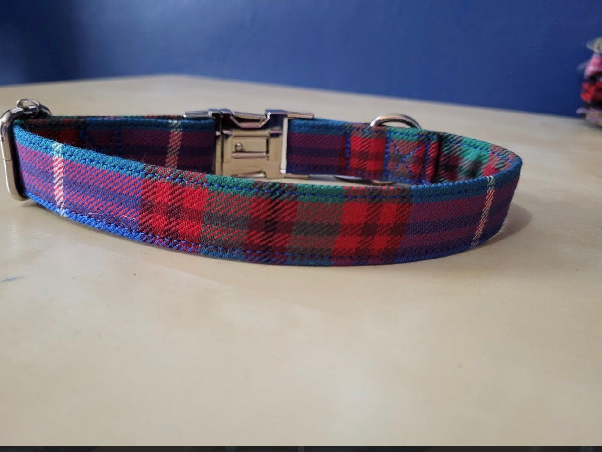 Tartan Terrors Edinburgh Tartan Collar