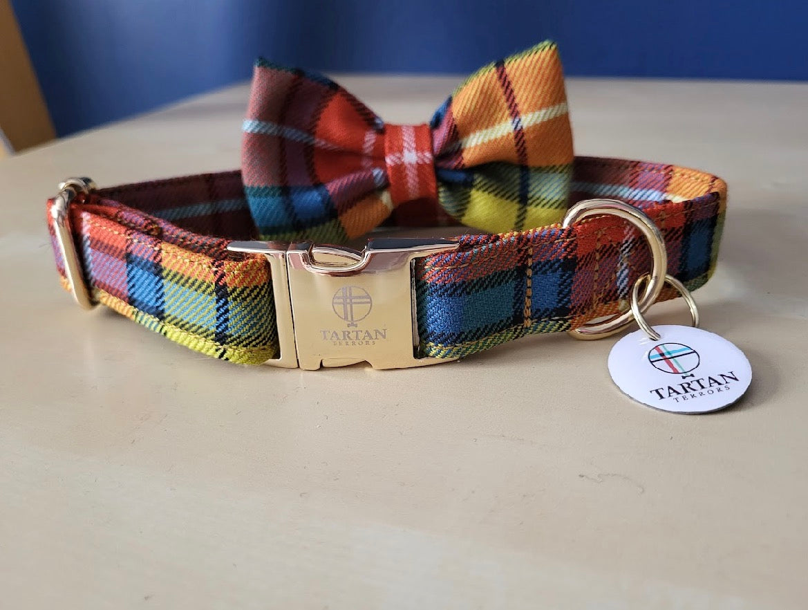 Tartan Terrors Buchanan Tartan Collar