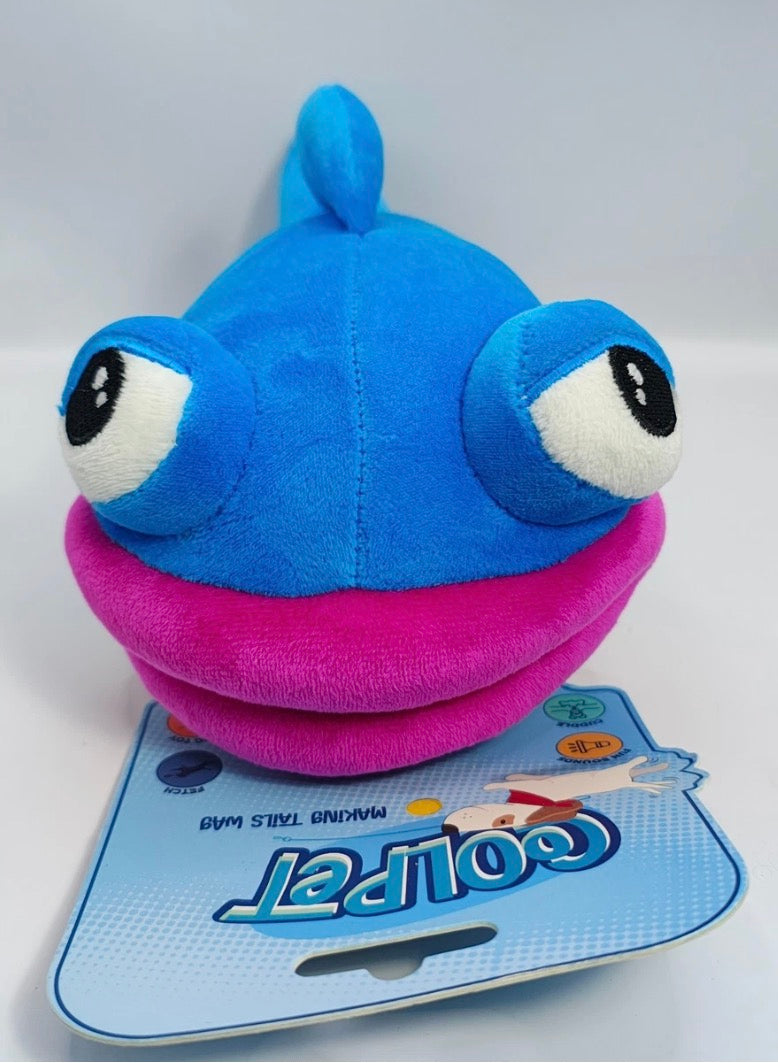 Coolpet Biglip Sterling Shark Dog Toy