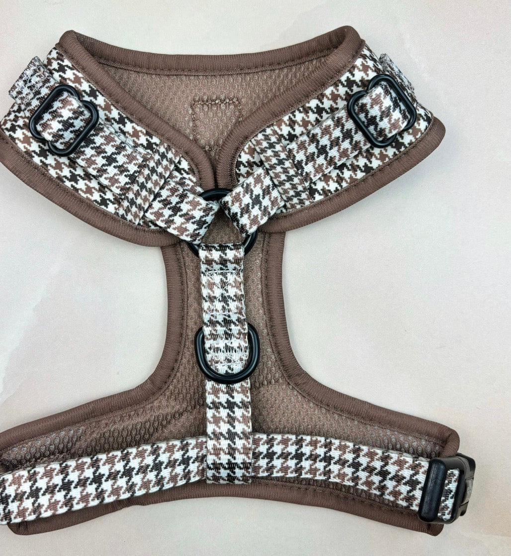 Paw Couture Country Houndstooth Adjustable Harness