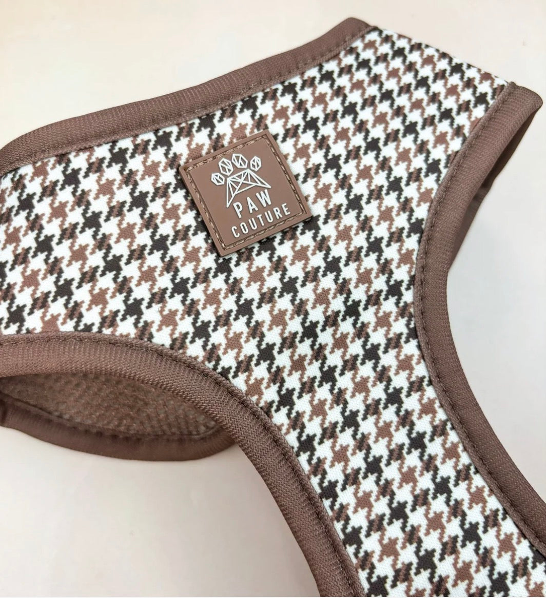 Paw Couture Country Houndstooth Adjustable Harness