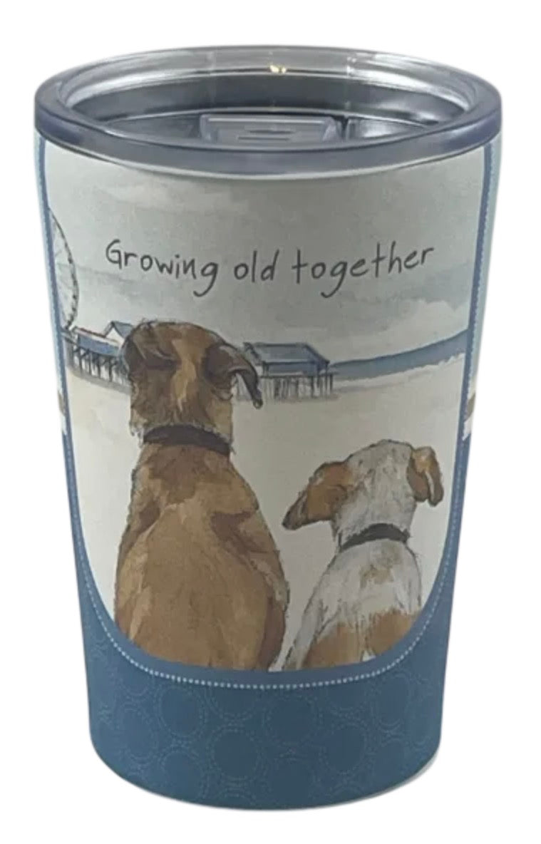 The Little Dog Laughed Small Vacuum Cup' Growing Old