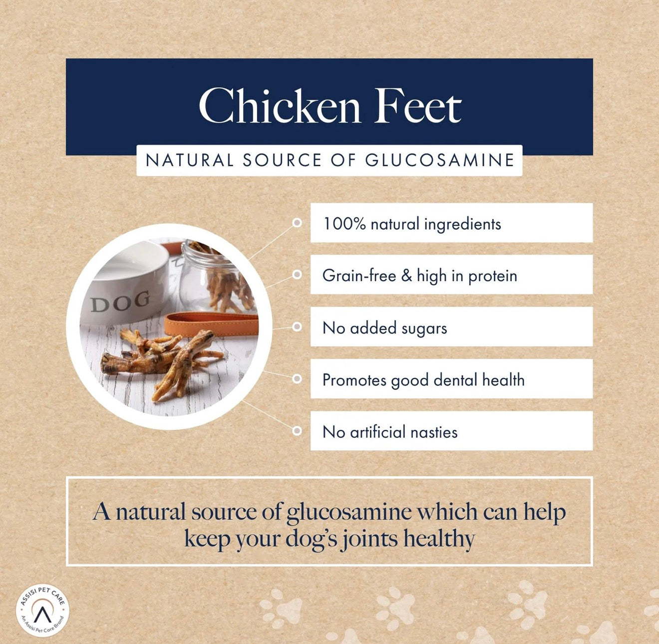 Hollings Dog Treats Choice Cuts Chicken Feet