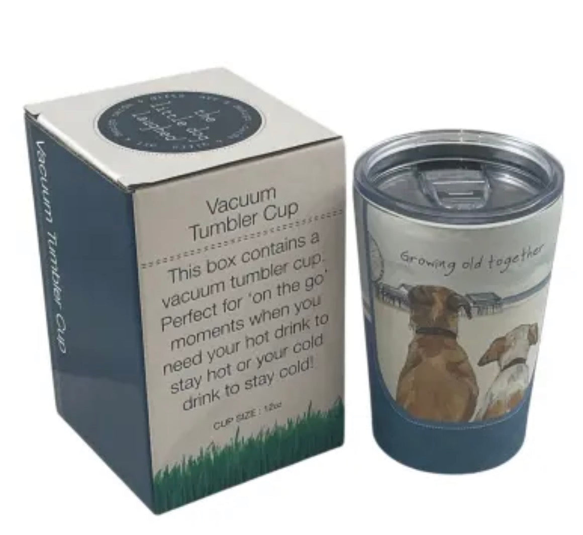 The Little Dog Laughed Small Vacuum Cup' Growing Old