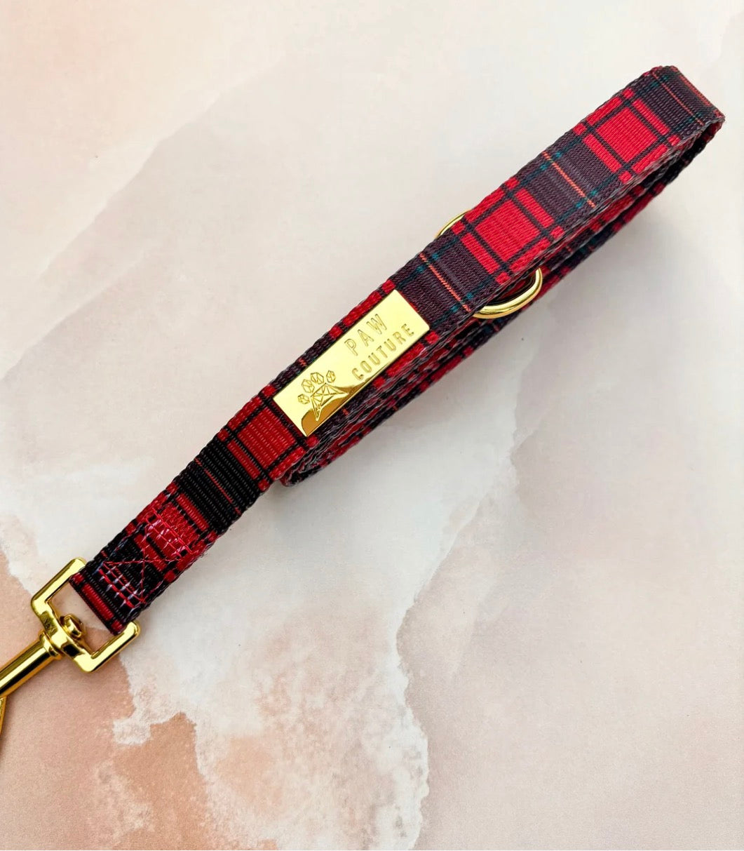 Paw Couture Tartan Deluxe Lead