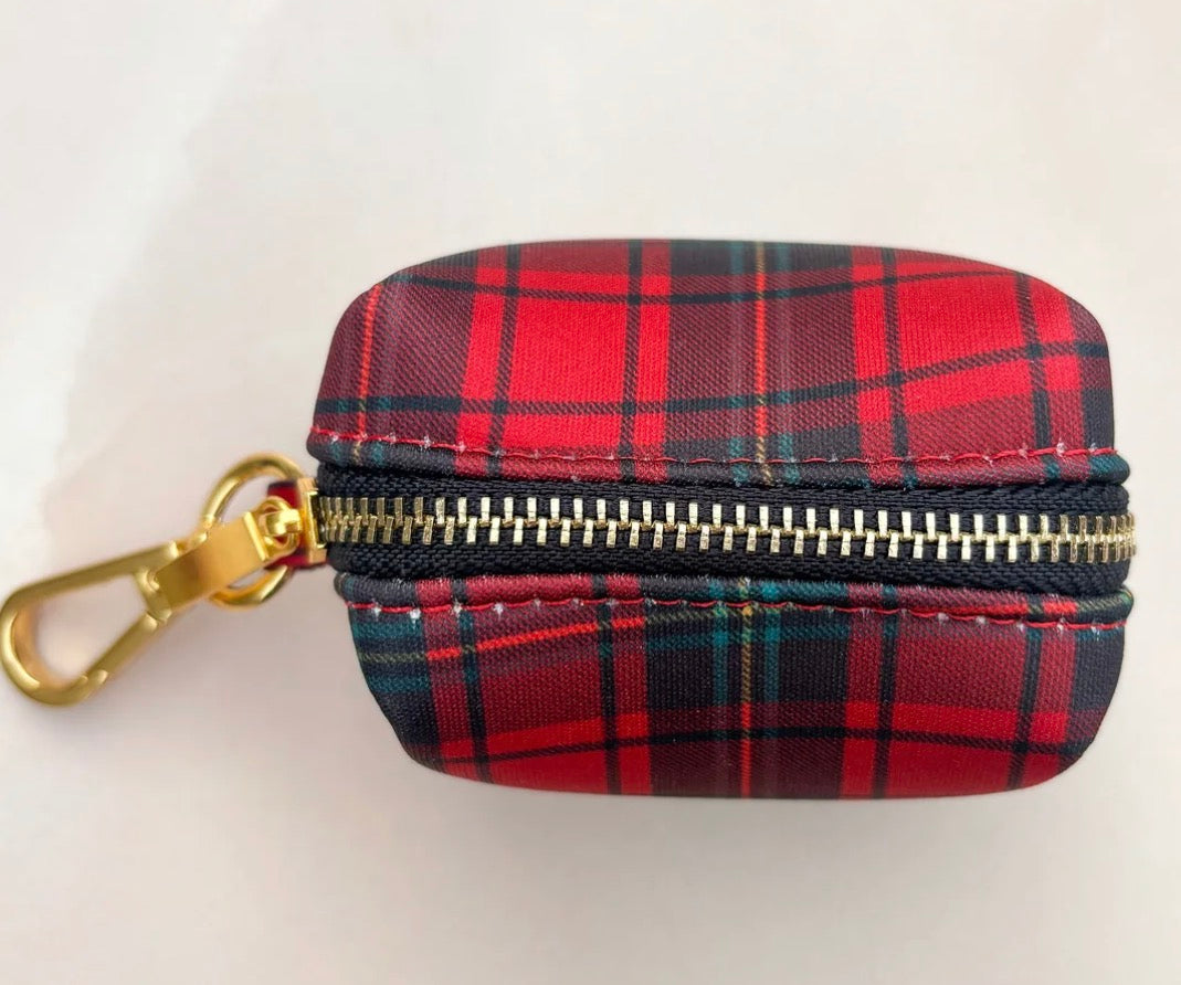 Paw Couture Tartan Deluxe Poo Bag Holder