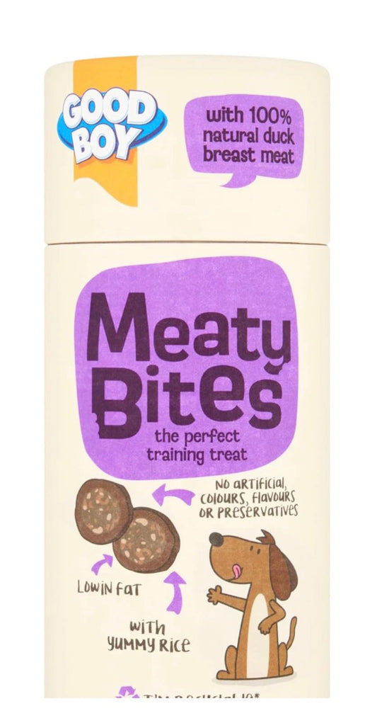Good Boy Meaty Bites Duck & Rice 70g