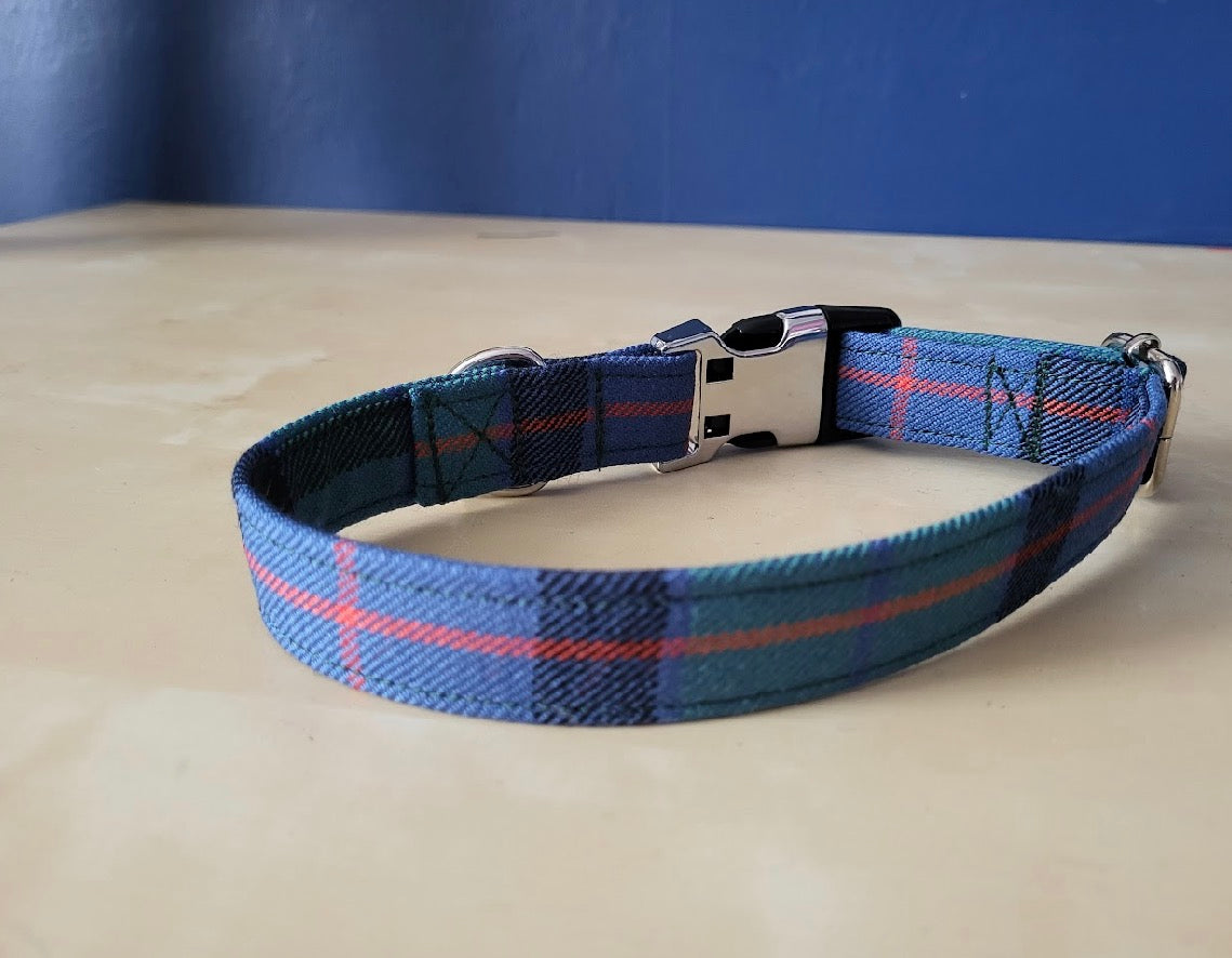 Tartan Terrors Flower of Scotland Tartan Collar