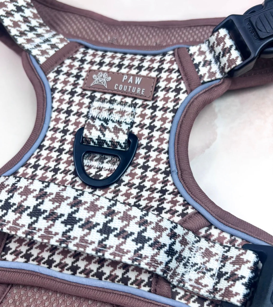 Paw Couture Country Houndstooth TrailBlazer Harness