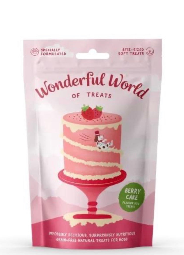 Wonderful World of Treats Berry Cake Treats