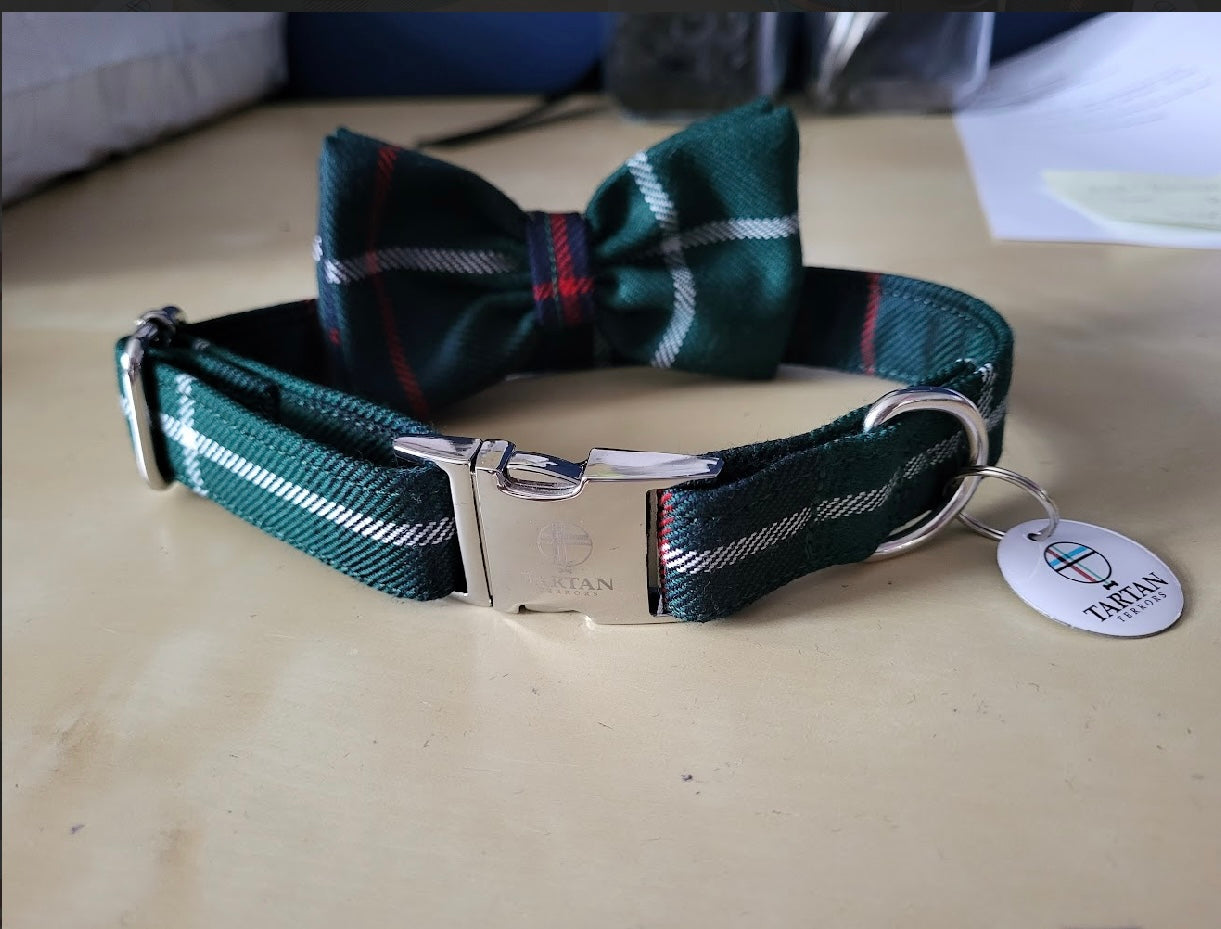 Tartan Terrors MacKenzie Ancient Tartan Collar