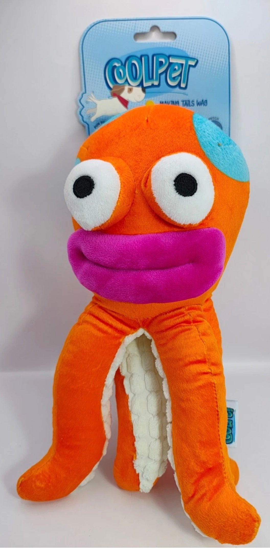 Coolpet Biglip Olive Octopus Dog Toy