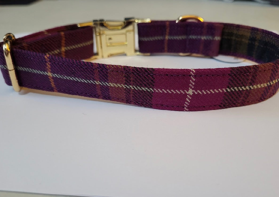 Tartan Terrors Highland Romance Tartan Collar