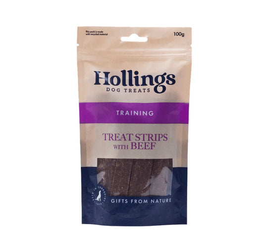 Hollings Dog Treats Training Treat Strips With Beef