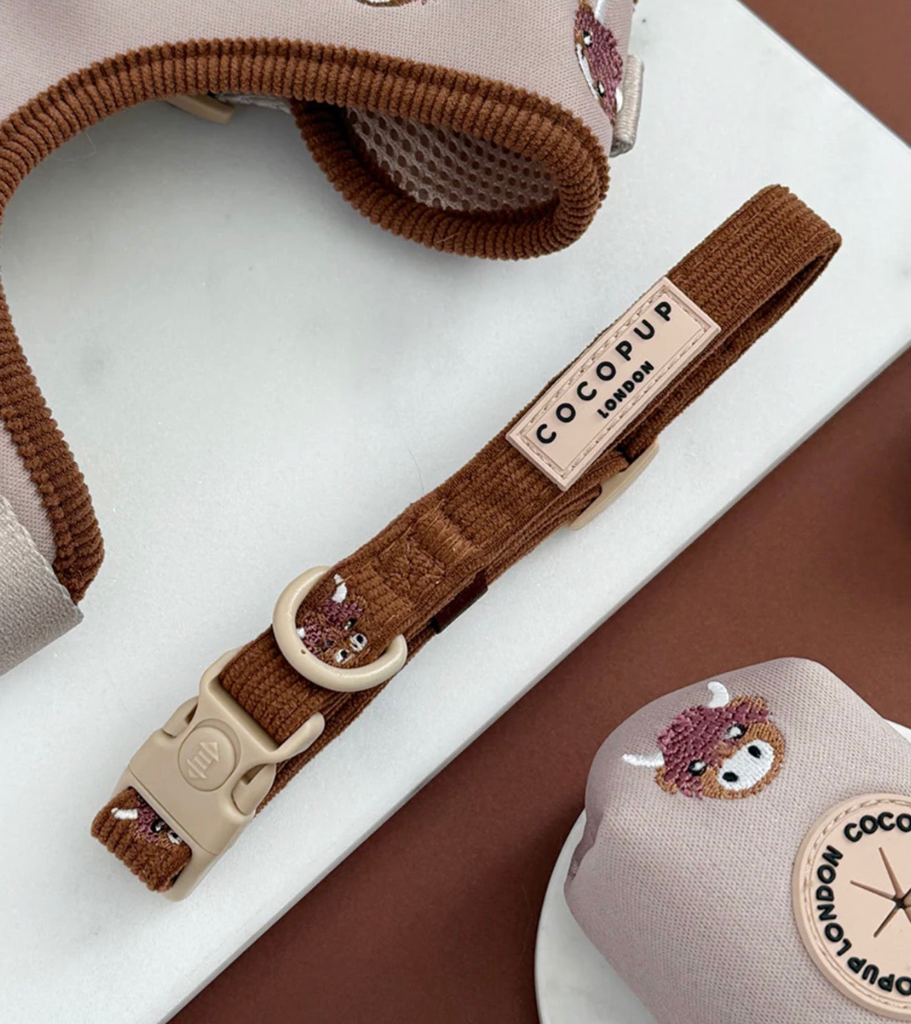 Cocopup London Harold the Highland Cow Collar
