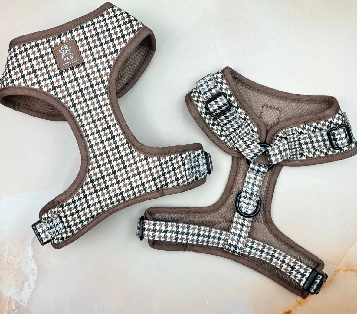 Paw Couture Country Houndstooth Adjustable Harness