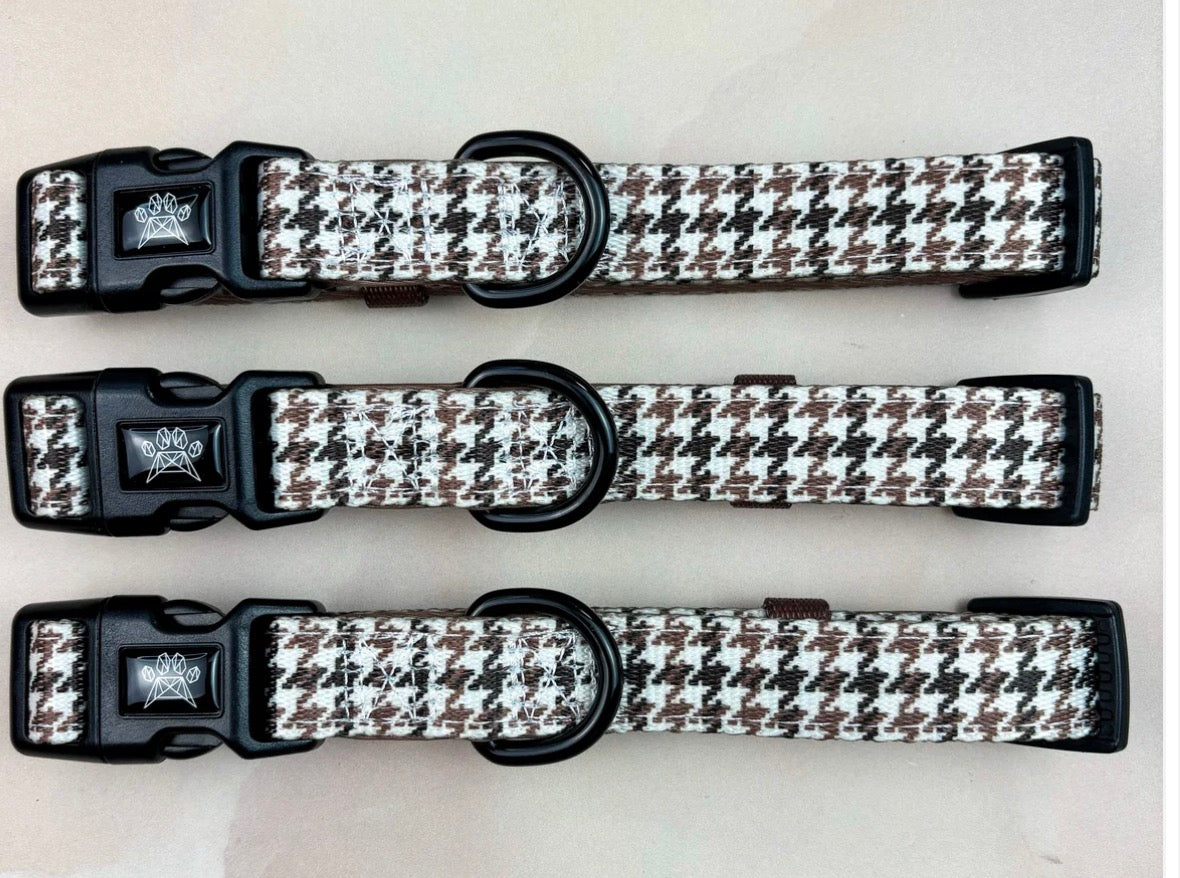 Paw Couture Country Houndstooth Collar