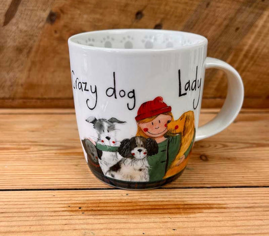 Alex Clark - Crazy Dog Lady Mug