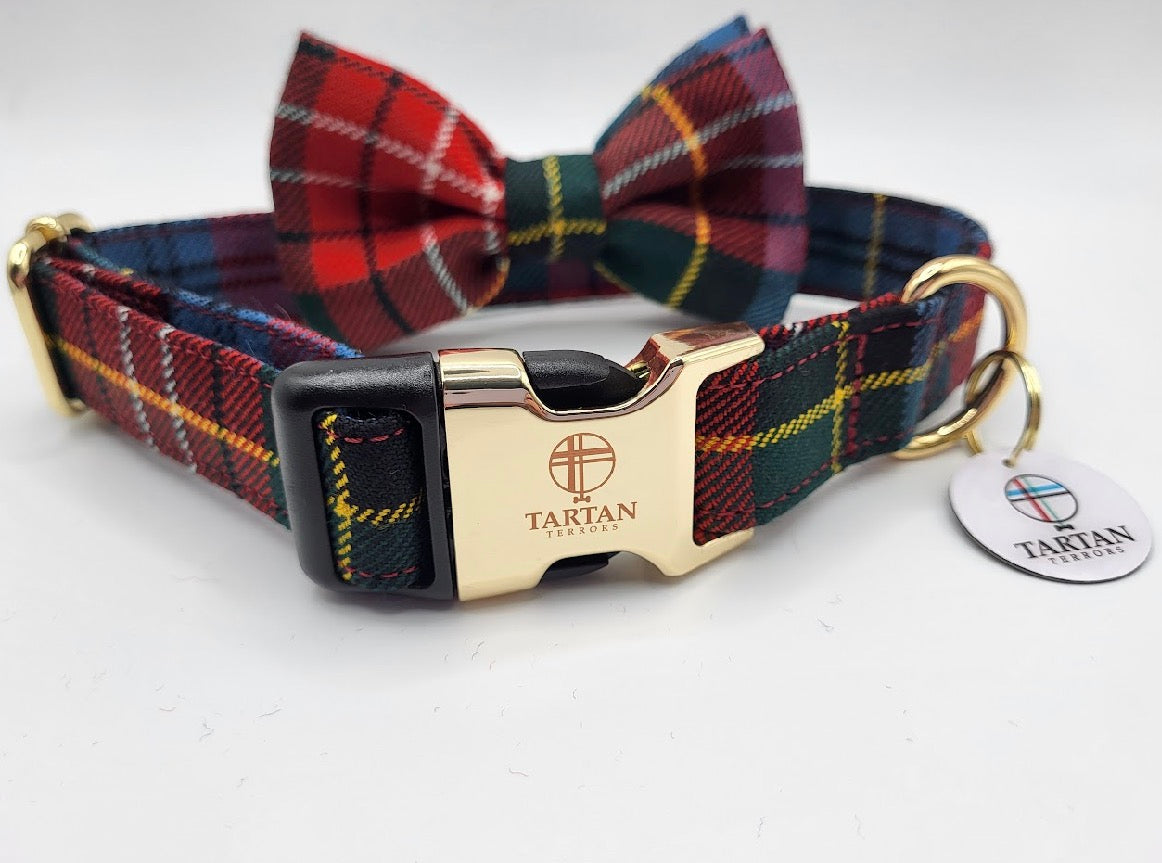 Tartan Terrors Caledonian Tartan Collar