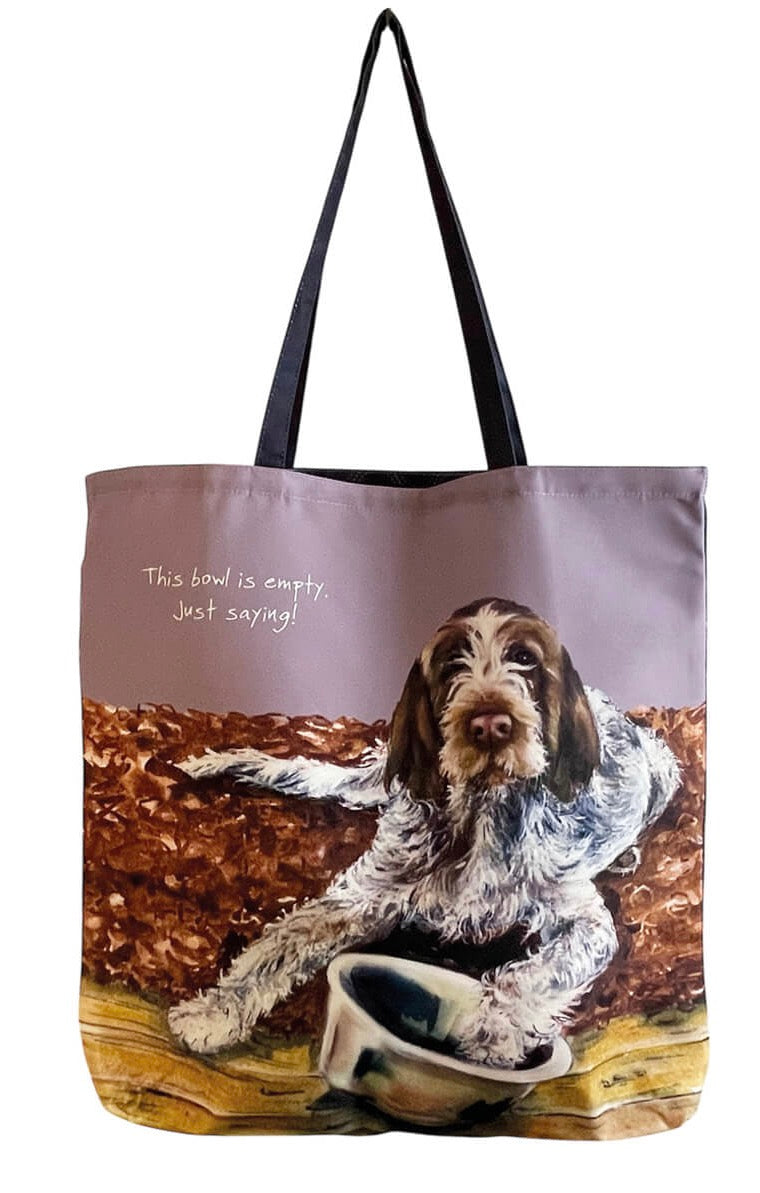 The Little Dog Laughed Italian Spinone Tote Bag