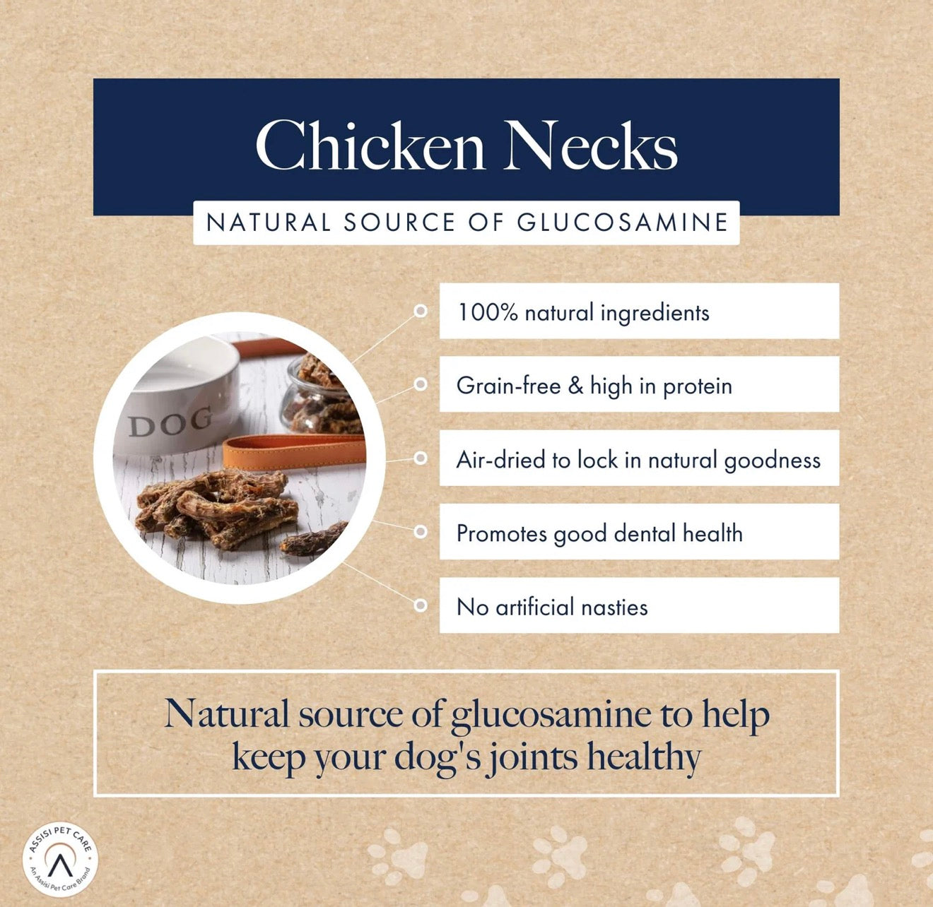 Hollings Dog Treats Choice Cuts Chicken Necks