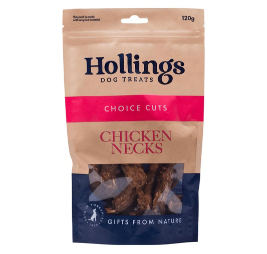 Hollings Dog Treats Choice Cuts Chicken Necks