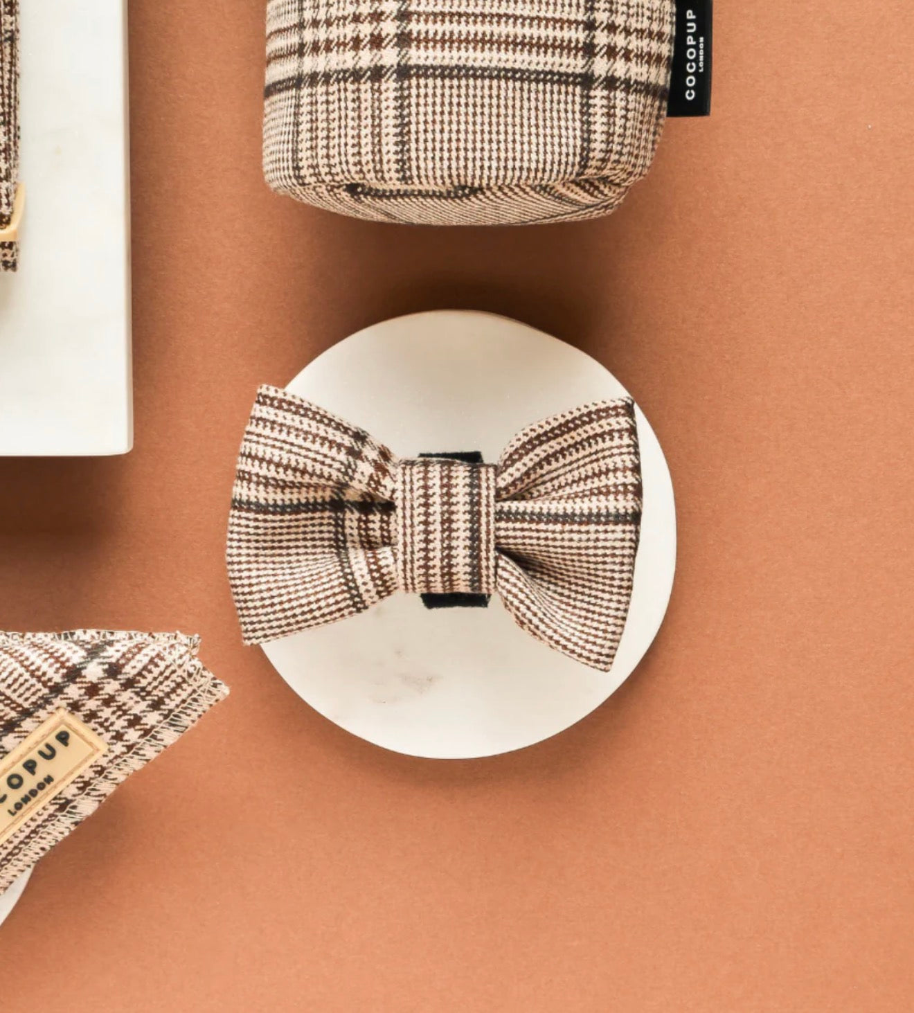 Cocopup London Pup Plaid Collar