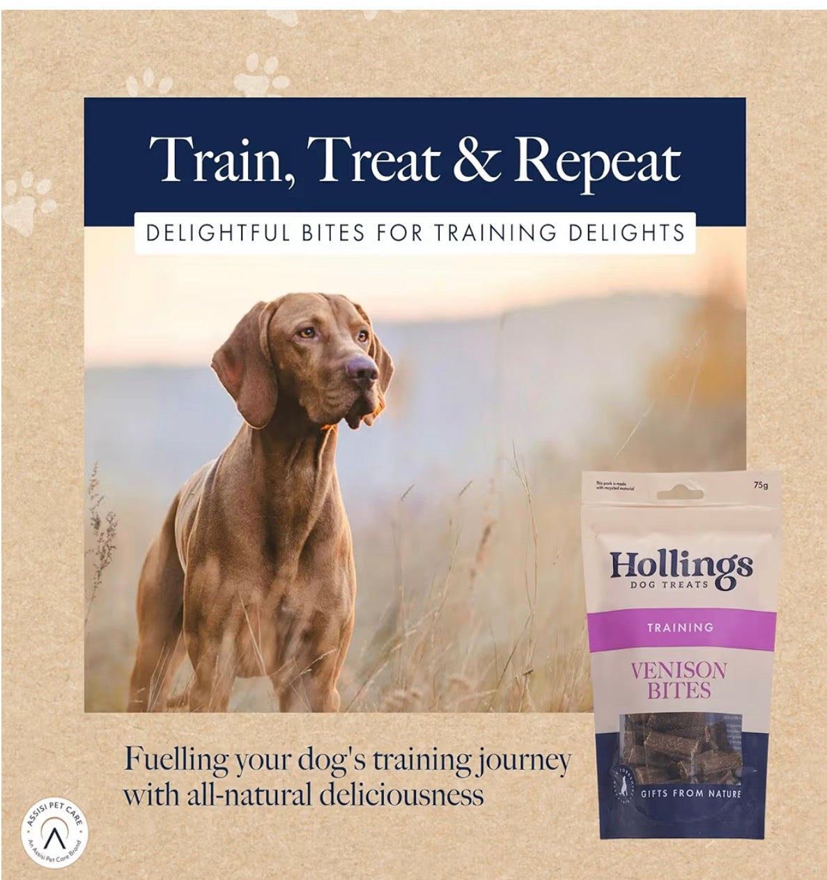 Hollings Dog Treats Training Venison Bites