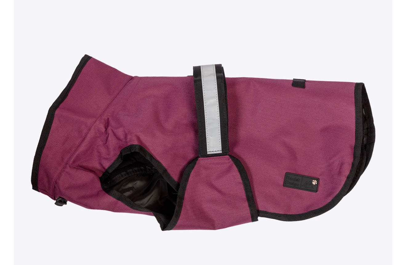 Danish Design 3 n 1 Dog Jacket Burgandy
