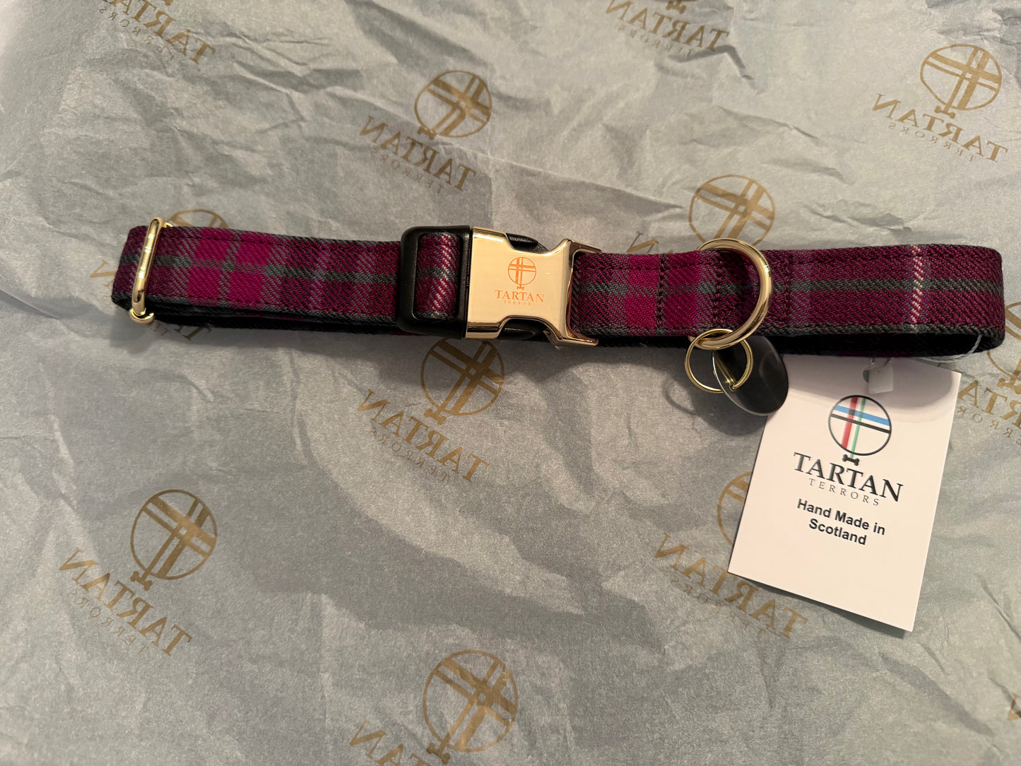 Tartan Terrors Jacobite Rebellion Tartan Collar