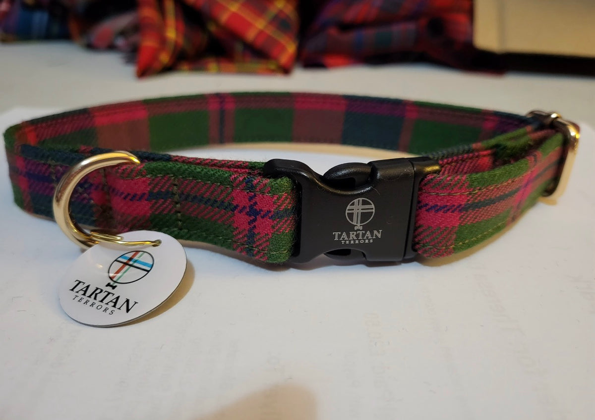 Tartan Terrors Glasgow Tartan Collar