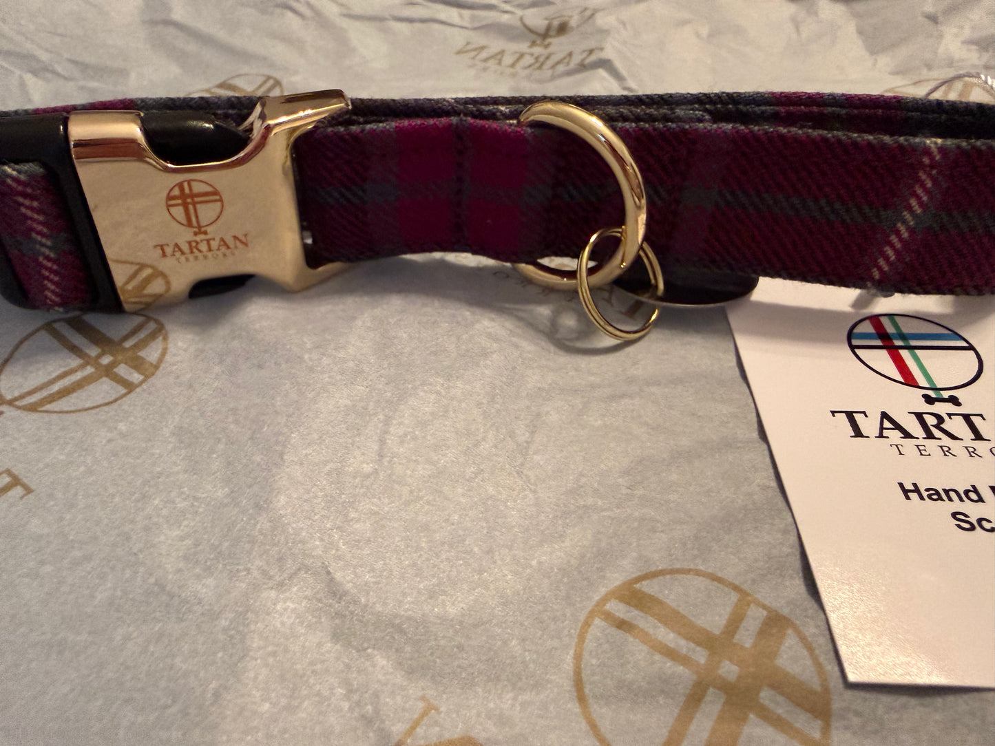 Tartan Terrors Jacobite Rebellion Tartan Collar